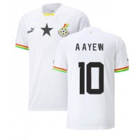 Ghana Andre Ayew #10 Domáci futbalový dres MS 2022 Krátky Rukáv